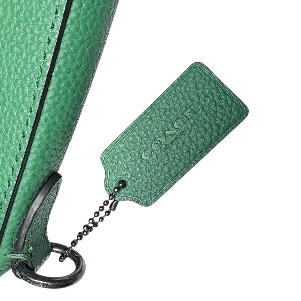 COACH Holden Crossbody “Spill the Beans” Diary Embroidery Green Limited NWOT - Picture 11 of 14